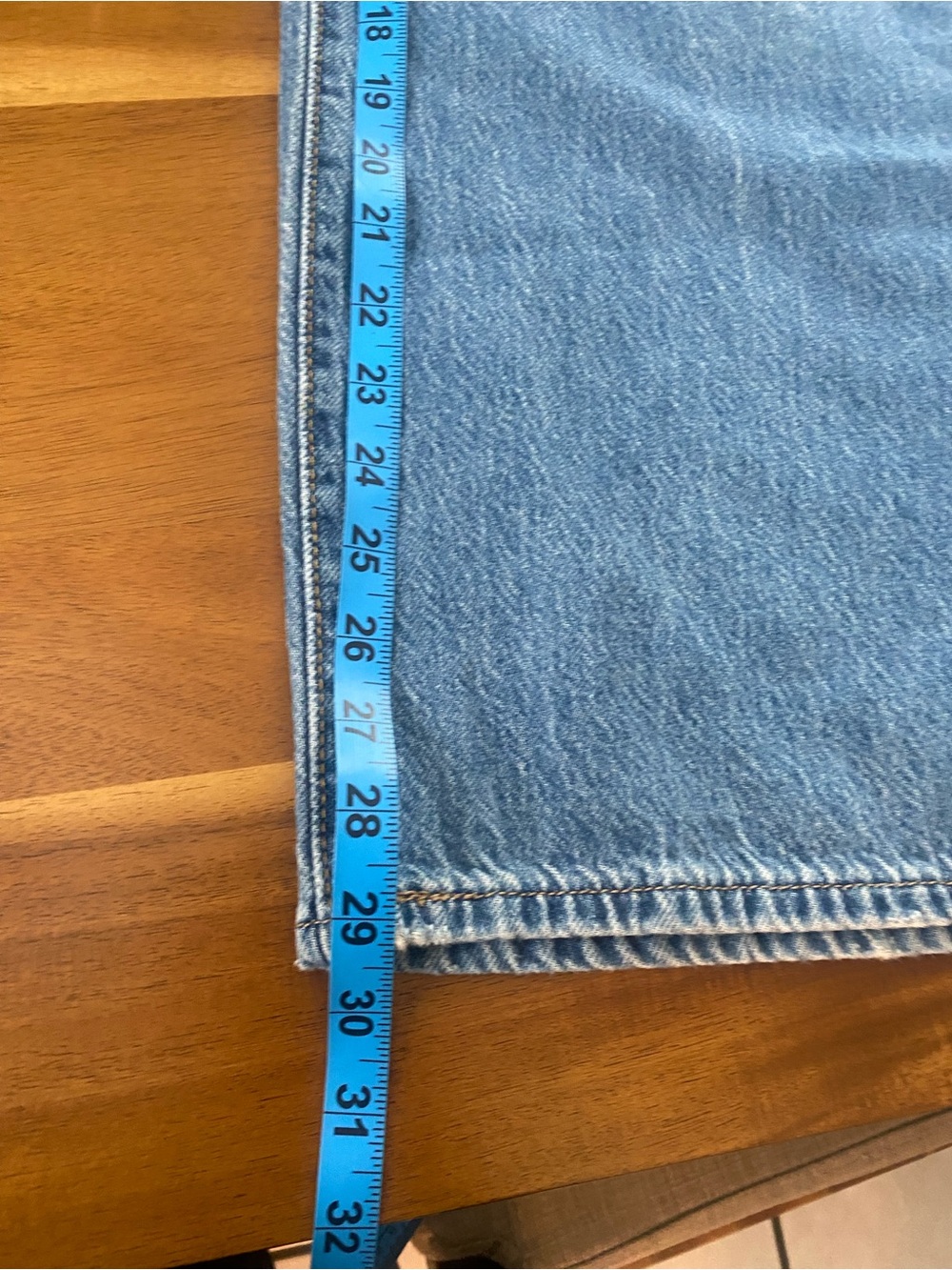 Levi's Cinch Baggy Jeans - Light Blue Size 31 - Picture 13 of 13